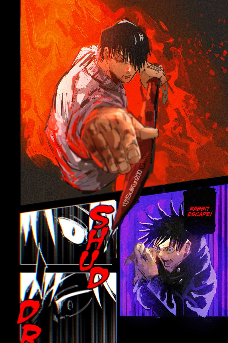 SuiKun200's tweet photo. Father and son bonding 🥰
#JujutsuKaisen #呪術廻戦 #JJK https://t.co/Ifg0GtKDxD
