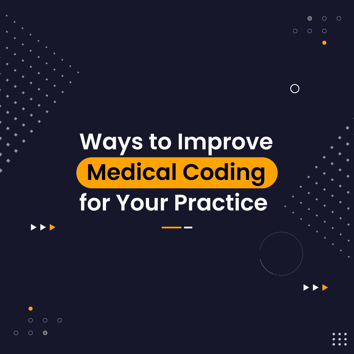 practolytics's tweet image. Attention medical practices! Medical coding is a crucial aspect of your operations, and getting it right can make all the difference. Don't wait, start improving your medical coding process today by outsourcing to Practolytics! ๐ zurl.co/SAOE
#medicalcodingservices