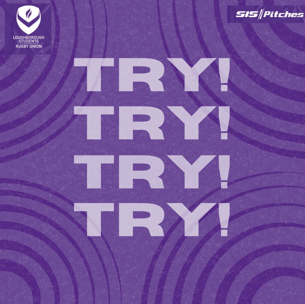LboroRugby's tweet photo. 27’ TRY for @lbororugby scored by George Taylor 💜
Score: 12 - 10
#LEELOU #BUCSSuperRugby #lbororugby #lborosport #lwow https://t.co/ezV6lJj417