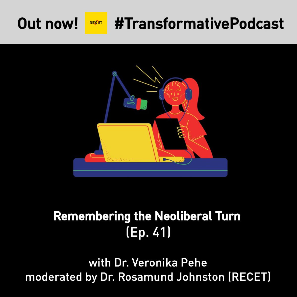 recetvienna's tweet photo. New #TransformativePodcast out! Rosamund Johnston talks to Dr. Veronika Pehe (@CzechAcademy) on how the memories of the “neoliberal turn” sometimes overlap, sometimes do not, and how this continues to generate forms of social cohesion and division today➡️https://t.co/LJSt4fFU3D https://t.co/JmeKopiAQv