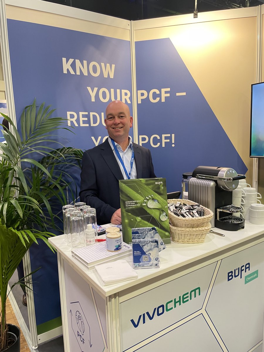 Eerste dag op de <a href="/SEPAWA_eV/">SEPAWA e.V.</a> in Berlijn🤝

We zijn met al onze experts aanwezig en adviseren u graag over onze ecologische grondstoffen voor de was- en reinigingsindustrie en onze Product Carbon Footprint. 
U kan ons vinden op stand C486-485 en wij kijken uit naar uw bezoek!🏡