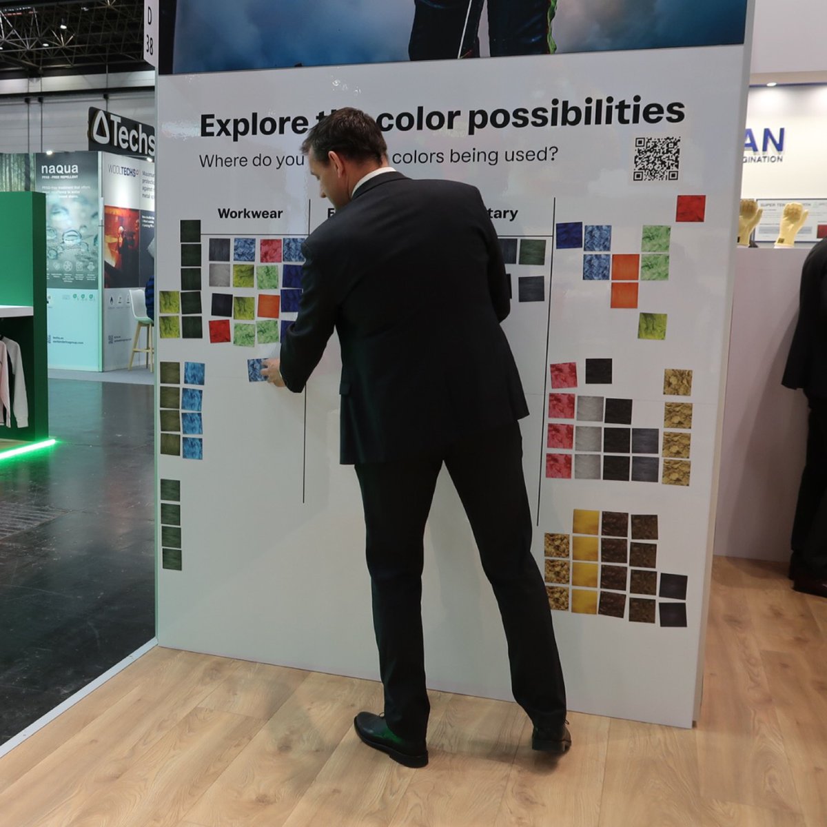 TeijinAramid's tweet image. It’s day two of A+A and the excitement is not over yet. Visit our stand in Hall 16, booth D38 to hear about our expanded color range in dope-dyed fibers for protective apparel.

#teijinaramid #AplusA2023