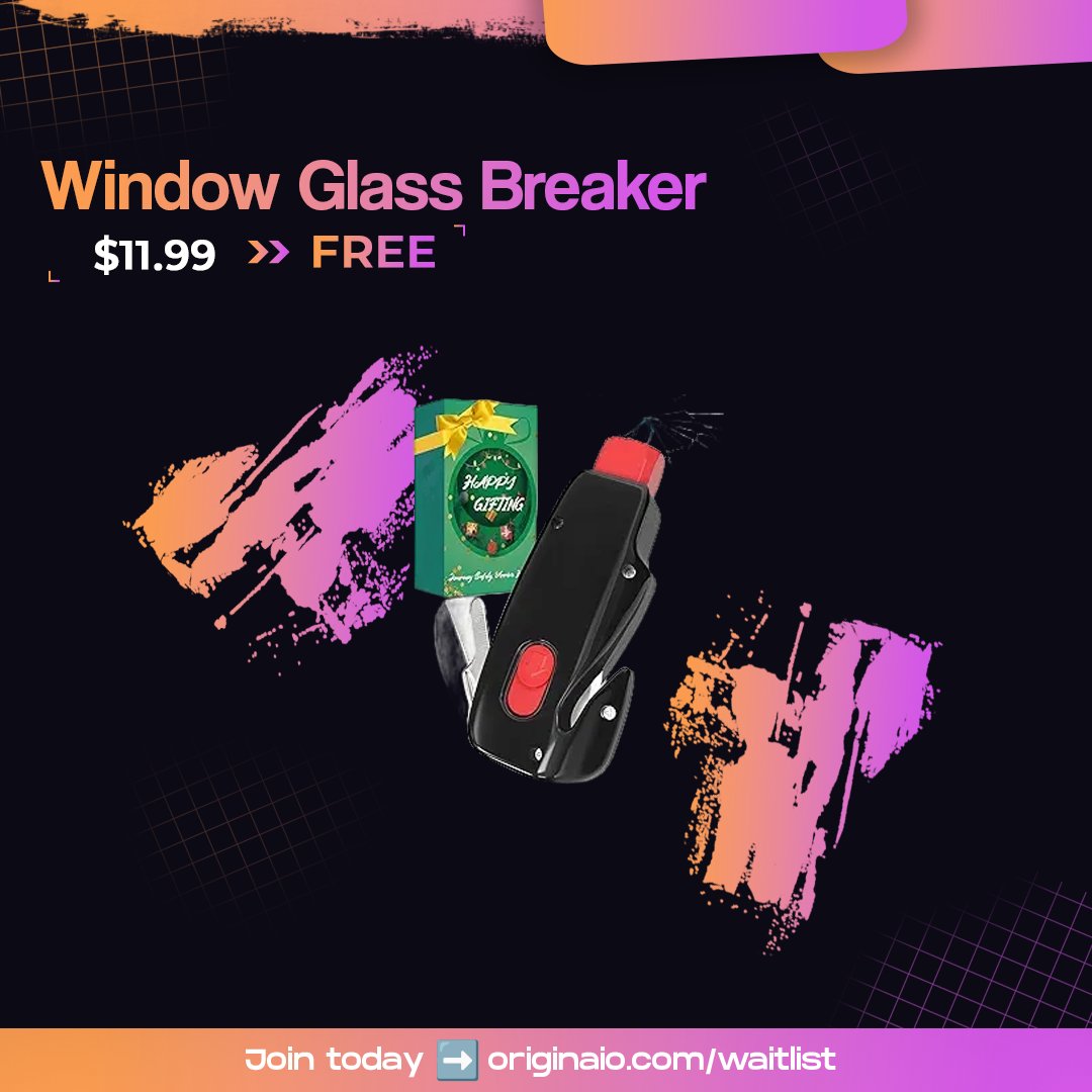 🔨 Break Barriers, Not the Bank! 🔨 Members just snagged Window Glass Breakers with an RRP of $11.99 for a mind-blowing 100% off! 💥 Thousands have turned this deal into hundreds of dollars in hard profit. 💰 Join the winning team today! 👇 originaio.com/waitlist