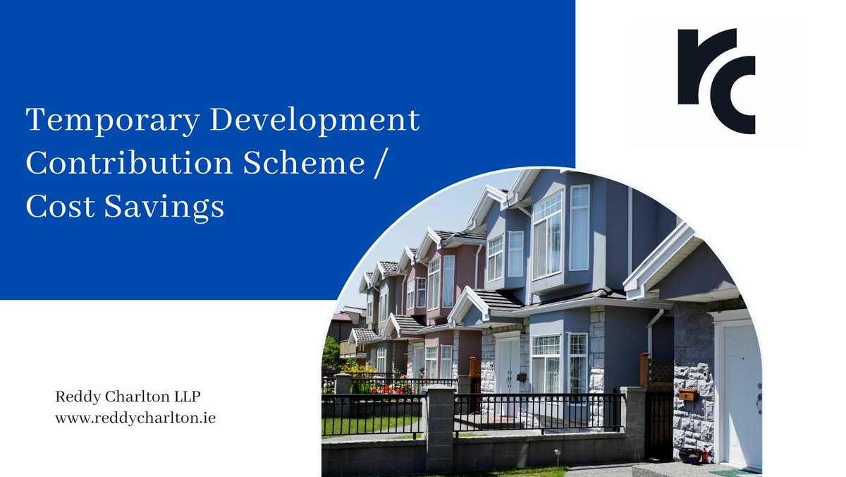 Godfrey Hogan's latest article discusses the newly introduced Temporary Waiver Scheme and the Uisce Éireann Refund Scheme, which will assist developers to reduce the costs of new homes. #uisceeireann #temporarywaiverscheme #propertylaw #irishlaw
linkedin.com/feed/update/ur…