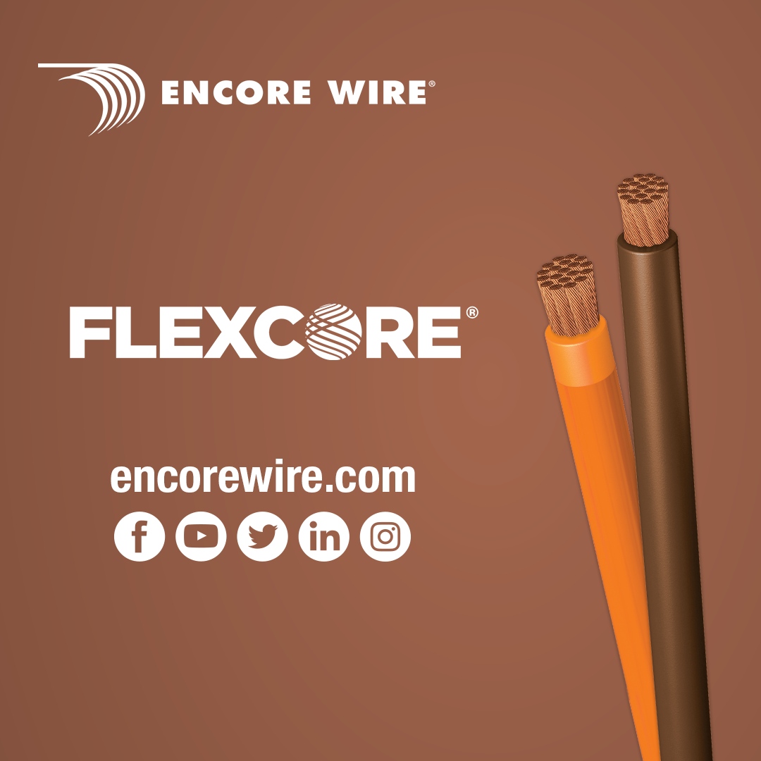 EncoreWireCorp's tweet image. Encore Wire’s Flexcore® is flexible like DLO (diesel locomotive cable), but listed for use in buildings unlike DLO. Flexcore® is optimal for data center applications where increased flexibility is desired.

Flexcore®: encorewire.com/products/flexc… 

#flexcore #datacenter #flexiblecable