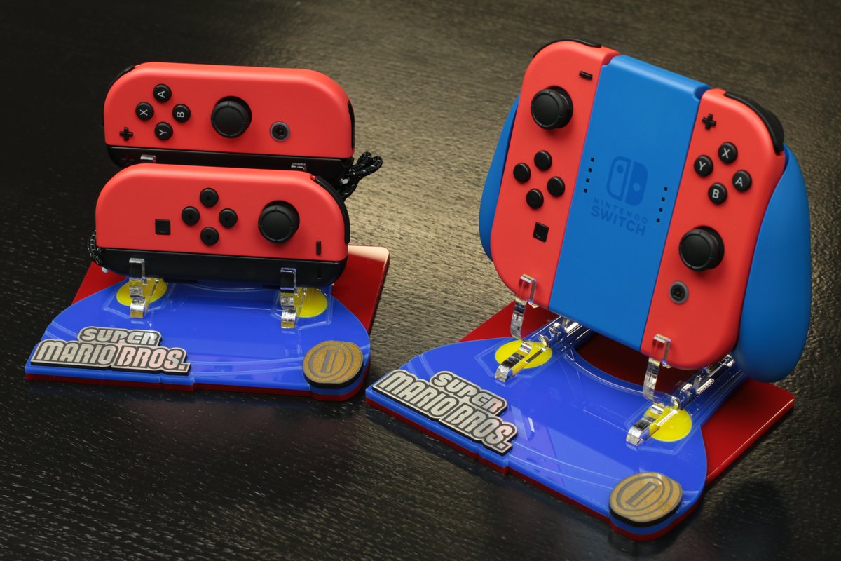 👀Take a look at these new Super Mario Bros. themed display stands for your favorite Nintendo Switch accessories. 😃

Now available at my eBay &amp; Etsy stores:
🛒etsy.com/shop/ThisManWo…
🛒ebay.com/str/thismanwor…

#Collection #Nintendo #SuperMarioBrosWonder #SuperMarioBros