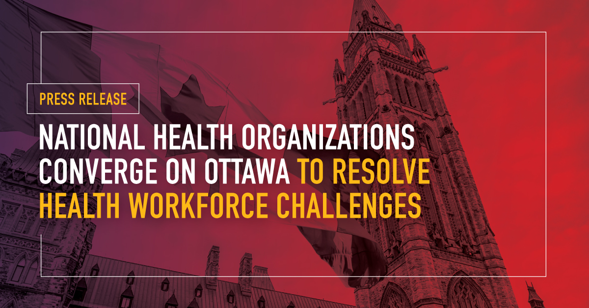 Amid depleted #HealthHumanResources and unprecedented demand for patient care, more than 40 national and provincial health organizations will be meeting in Ottawa this week to iron out solutions to this crisis. bit.ly/3MhjNJo