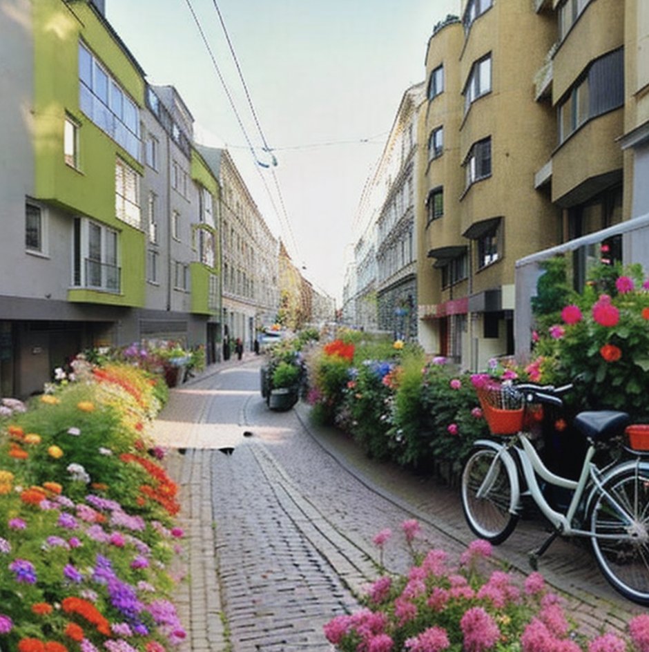 Wie würde deine Straße aussehen, wenn sie autofrei wäre? Eine AI hilft dir dabei, dir das vorzustellen. Probier's aus: dutchcyclinglifestyle.com

Hier die Gentzgasse: