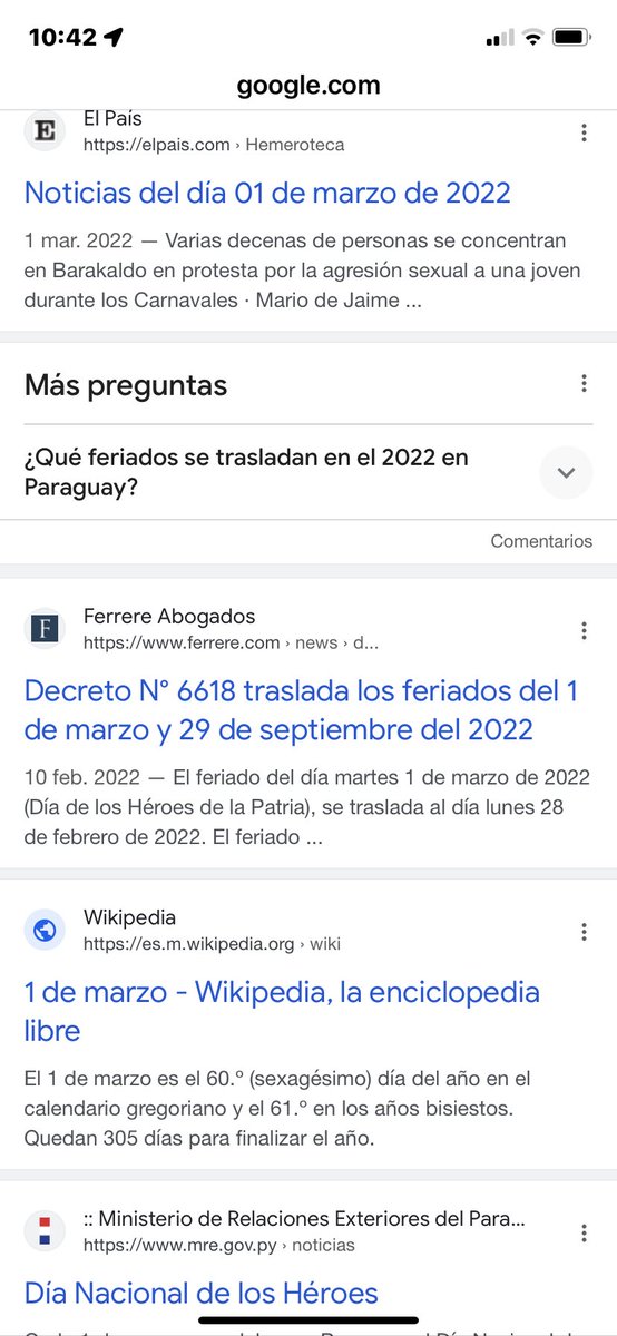 A los que dicen que Katya rindió un feriado, infórmense que se trasladó al 28/2 por decreto presidencial.