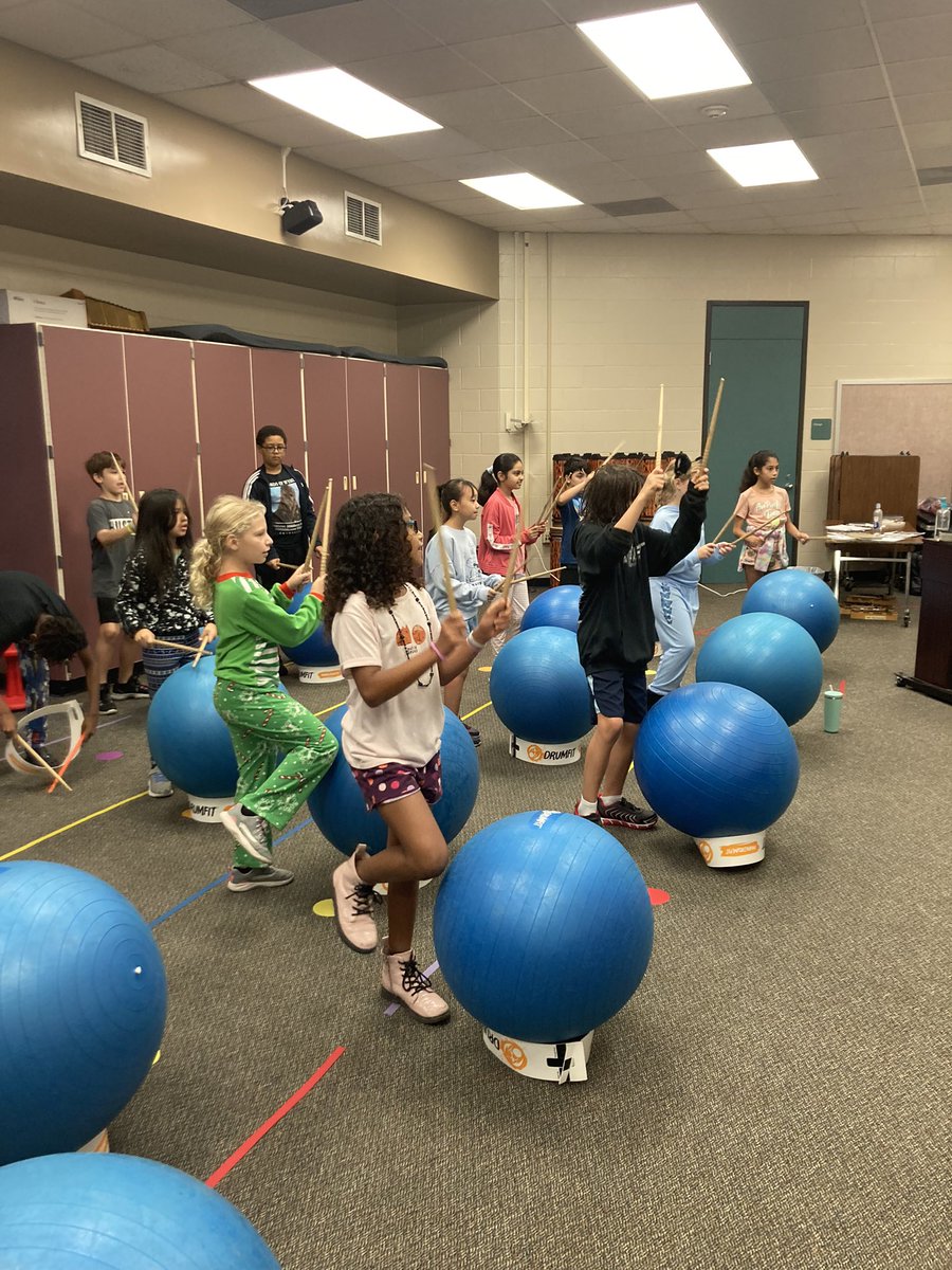 Drum fit time! <a href="/HumbleISD_HHE/">Hidden Hollow Elementary</a>