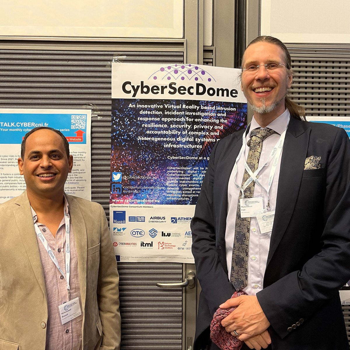 CyberSecDome - EU project tweet media