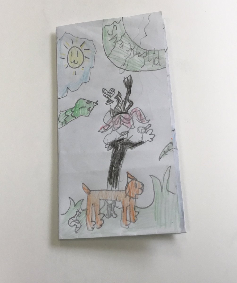 GMPSclass2LP's tweet photo. ⭐️We have been creating our own story book in Year 2. We had to draw and trace our own character and then create a world for them to live in ⭐️ https://t.co/piYE4lPQYC