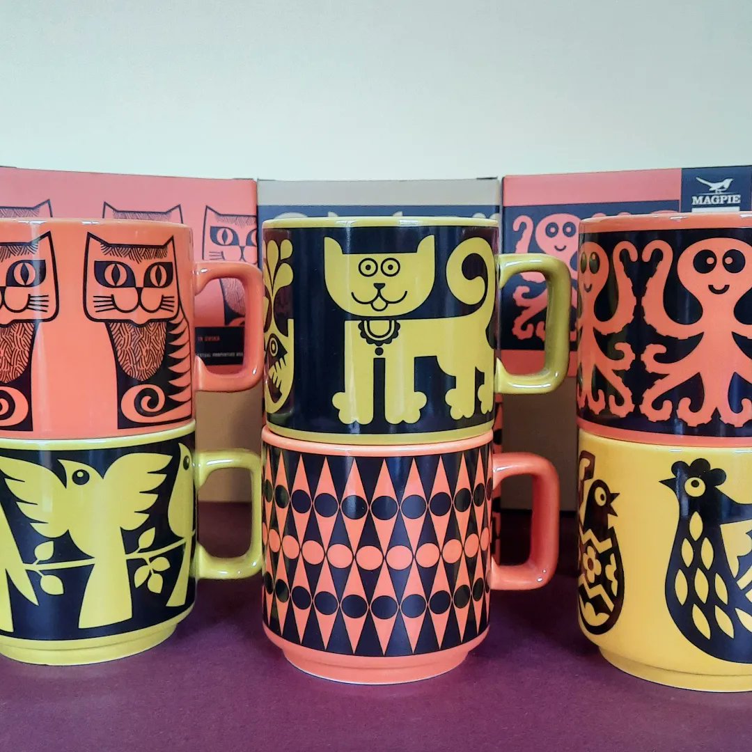 RetrosOnline's tweet photo. The new #Hornsea Retro Mugs are now in stock! https://t.co/2GMszSZhL8