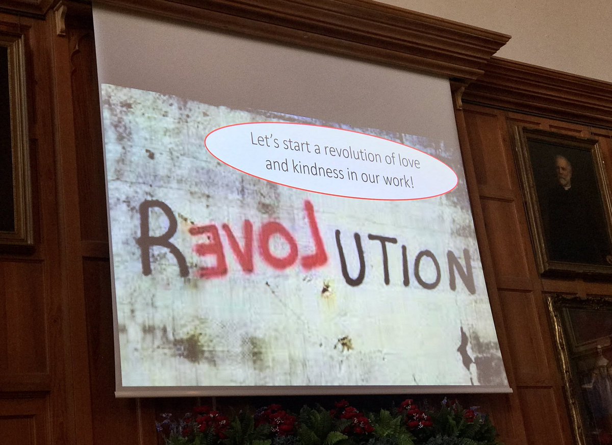 QueensSWSociety's tweet photo. Siobhan Maclean: ‘We need a revolution in social work of love.’ https://t.co/pHQtu2FDq3