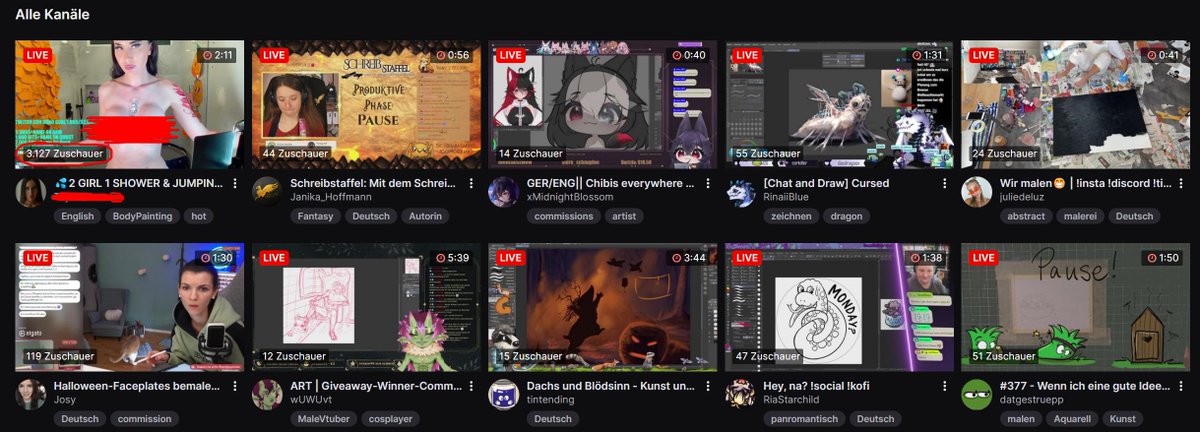 smilelovecooki's tweet photo. Sowas hat über 3k Viewer während die, die wirklich Kunst machen, talentiert sind und hart mit passion an Kunst arbeiten teilweise nicht mal die 50 erreichen. Traurig sowas. https://t.co/PT1sXOsGi3