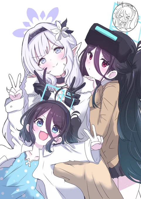 #ブルアカ 学園最強(?)レベル5 美少女 V.S   アリスシスターズ
