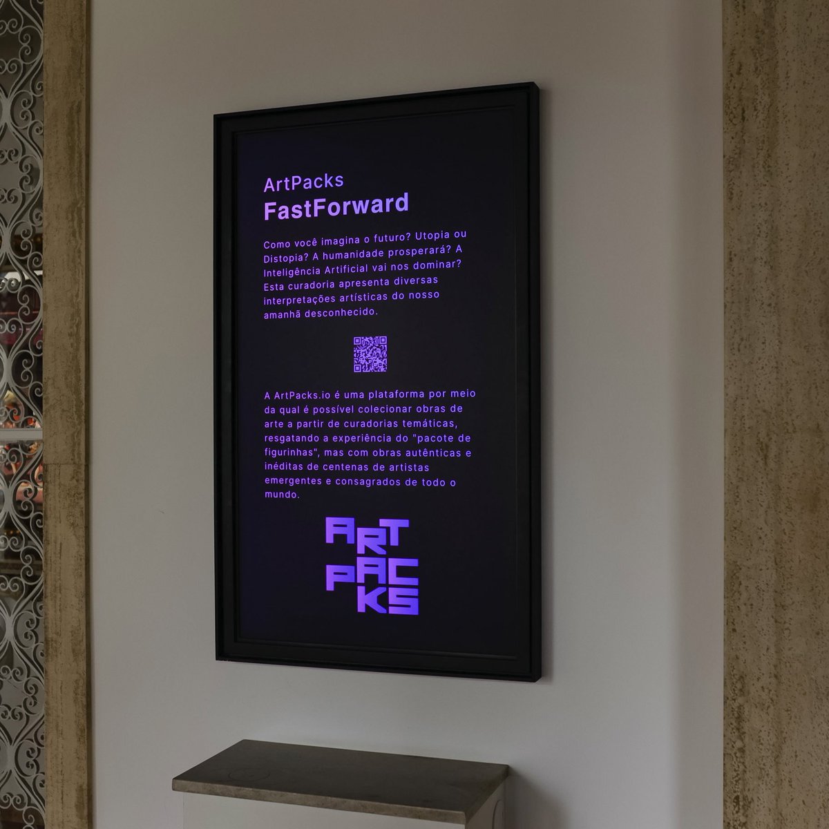 Very proud to see that my work was on display at the <a href="/ArtPacksIO/">ArtPacks - AMP IT UP!</a> exhibit <a href="/Casa_NUA/">CasaNUA.6529</a> in Sao Paulo Brazil 🇧🇷 

Big shout out to the <a href="/ArtPacksIO/">ArtPacks - AMP IT UP!</a> team check them out to purchase the art 🖼️