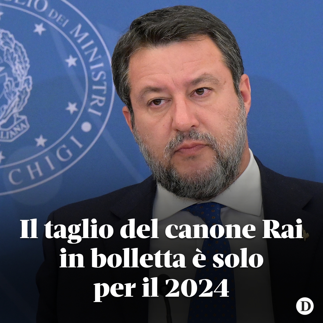 🔴 La bozza della #leggedibilancio svela il bluff di #Salvini: il taglio del #canone #Rai è soltanto una proposta acchiappavoti 👇 bit.ly/476QnFR di @sallisbeth