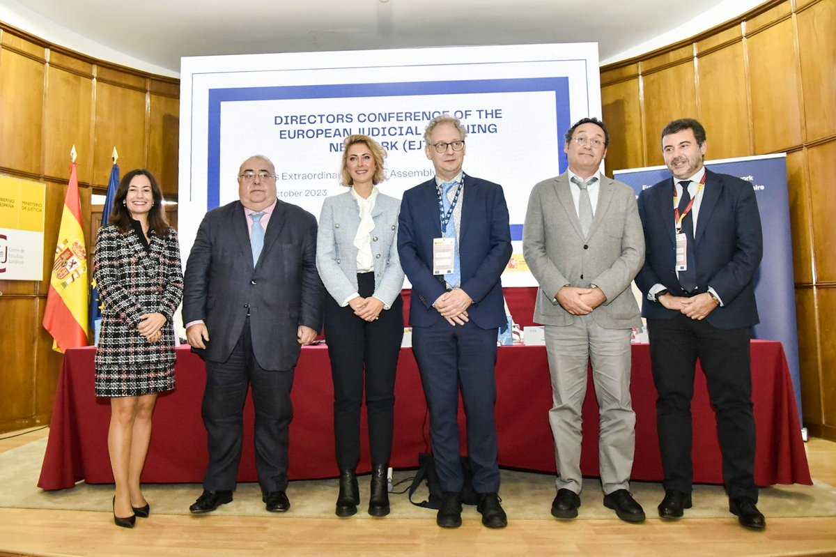 On 17 - 18 October, EJTN organised a Directors Conference on “Training Judicial Professionals in the Attention to #Diversity” in #Madrid, #Spain. 

The event was hosted by <a href="/cejmjusticia/">CEJ | Centro de Estudios Jurídicos</a> with the support of Escuela Judicial - <a href="/justiciagob/">Ministerio de la Presidencia, Justicia y R. Cortes</a> <a href="/PoderJudicialEs/">Poder Judicial</a>

shorturl.at/kuzU9