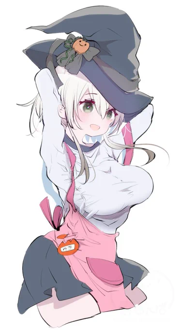 膨らみに服が耐えられないハロウィン 