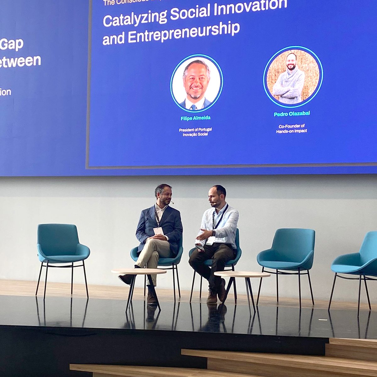 HandsonImpact's tweet photo. Watch it live here 👉 https://t.co/ovN8ZPsRWx

📍 Meet us in Edificio Zeus (La Marina de Valencia).

#TheGapinBetween #TheGIB23 #impact #startups https://t.co/3fCb3TmWks