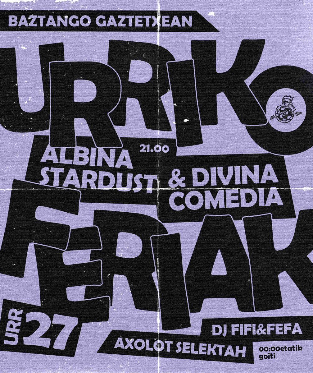 Asteburu honetan Urriko Feriak izanen ditugu Elizondon, eta gaztetxea urteroko martxan irekia egonen da. 

Eta nola gainera! 🤭👇
