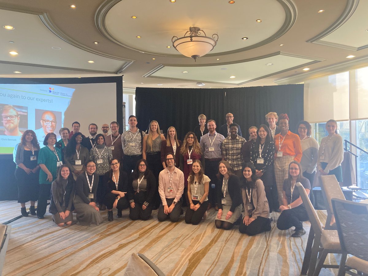 Tyler J Wenzel (@tylerjwenzel) on Twitter photo And that’s a wrap on ELSI! Look at all those smiling faces!
Big thank you again to Caroline (<a href="/UCalgary/">U Calgary</a>), Chris (<a href="/FChrisBennett/">Chris Bennett</a>) and Bernard (<a href="/LabThebaud/">Thébaud lab</a>) for coming out to Toronto to speak about conducting ethical science at the bench, in the hospital, and in our communities. And that’s a wrap on ELSI! Look at all those smiling faces!
Big thank you again to Caroline (<a href="/UCalgary/">U Calgary</a>), Chris (<a href="/FChrisBennett/">Chris Bennett</a>) and Bernard (<a href="/LabThebaud/">Thébaud lab</a>) for coming out to Toronto to speak about conducting ethical science at the bench, in the hospital, and in our communities.