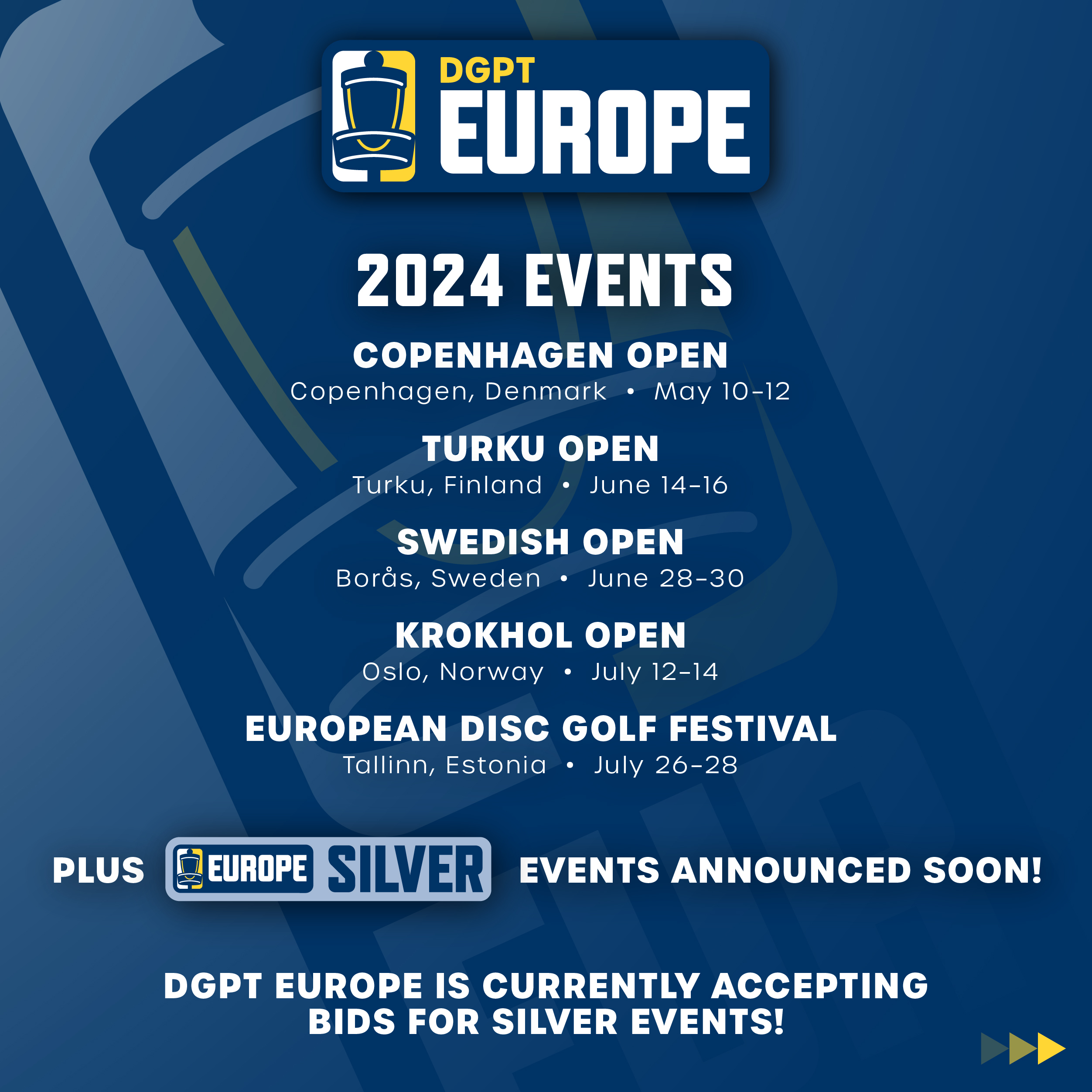 Disc Golf Pro Tour Announces Unified 2024 European Tour - Disc Golf Pro Tour