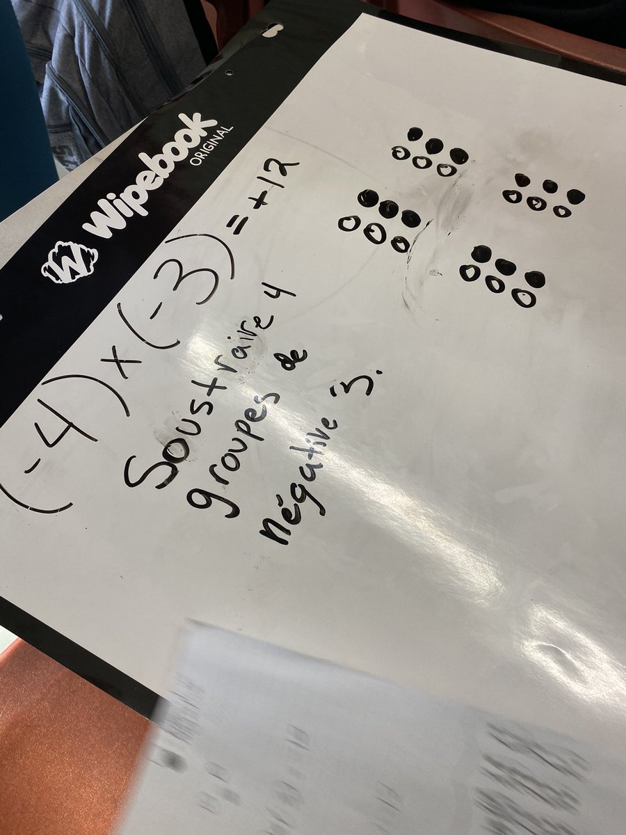 halexande2's tweet image. Mme Thomas’s FI grade 8’s demonstrating their skill’s multiplying integers. fBJH
@HRCE_Math