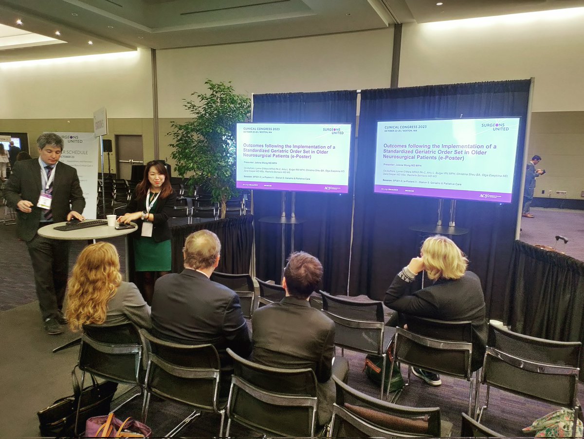 Gabrielle van Ramshorst, MD FECSM FEBS FSSO (@gabriellevanram) on Twitter photo Our former Ghent University Hospital fellow <a href="/Jolenewongsm/">Jolene Wong</a> presenting her work on the emergency geriatric surgical service at #ACSCC2023 <a href="/ugent_fge/">UGent Geneeskunde & Gezondheidswetenschappen</a> <a href="/uzgent/">UZ Gent</a> Our former Ghent University Hospital fellow <a href="/Jolenewongsm/">Jolene Wong</a> presenting her work on the emergency geriatric surgical service at #ACSCC2023 <a href="/ugent_fge/">UGent Geneeskunde & Gezondheidswetenschappen</a> <a href="/uzgent/">UZ Gent</a>