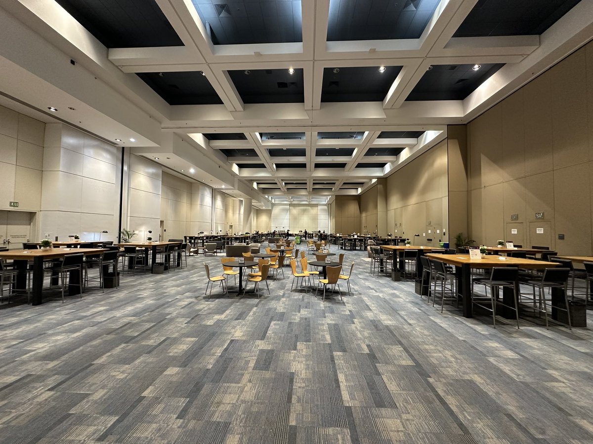 Go big or go home. 
Faculty lounge at #TCT2023 630AM