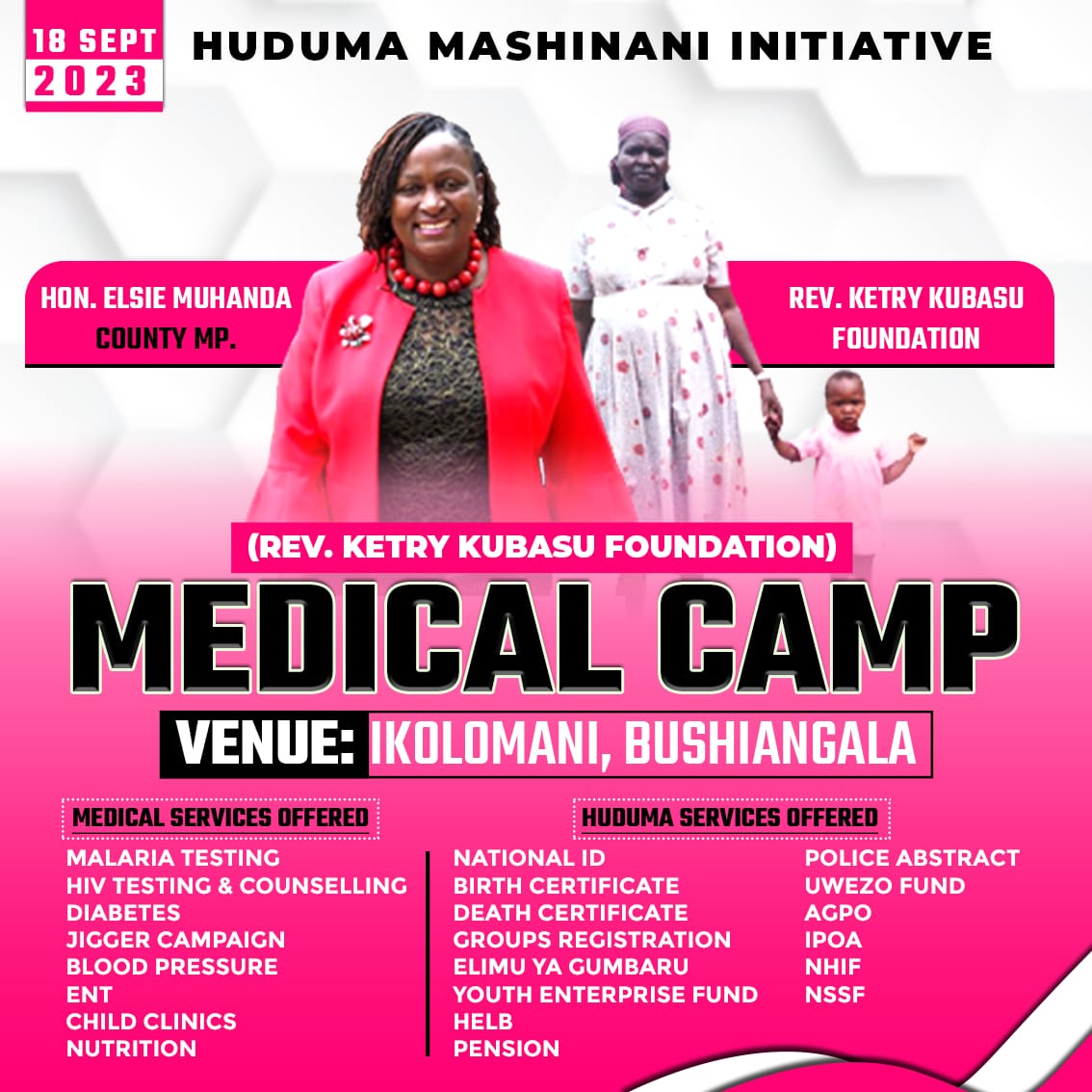 Elsie Muhanda, MP tweet media