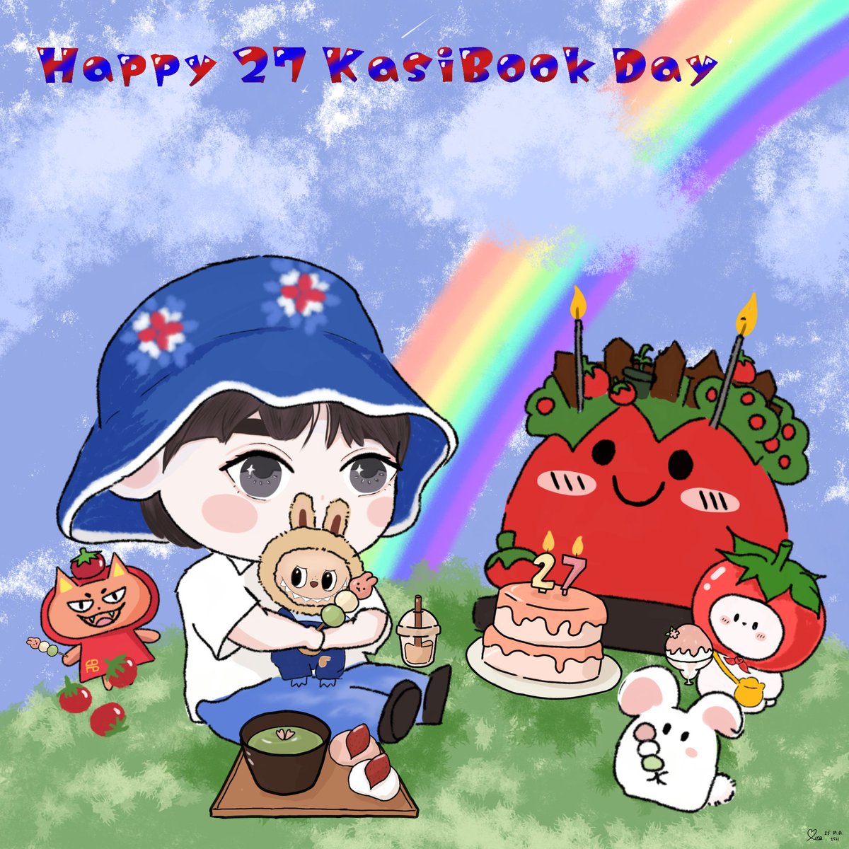 Happy Book Day 🍅

#Happy27KasibookDay 
#kasibook 
#เจ้าพวกมะเขือเทศ 
#ชาวบรรณา