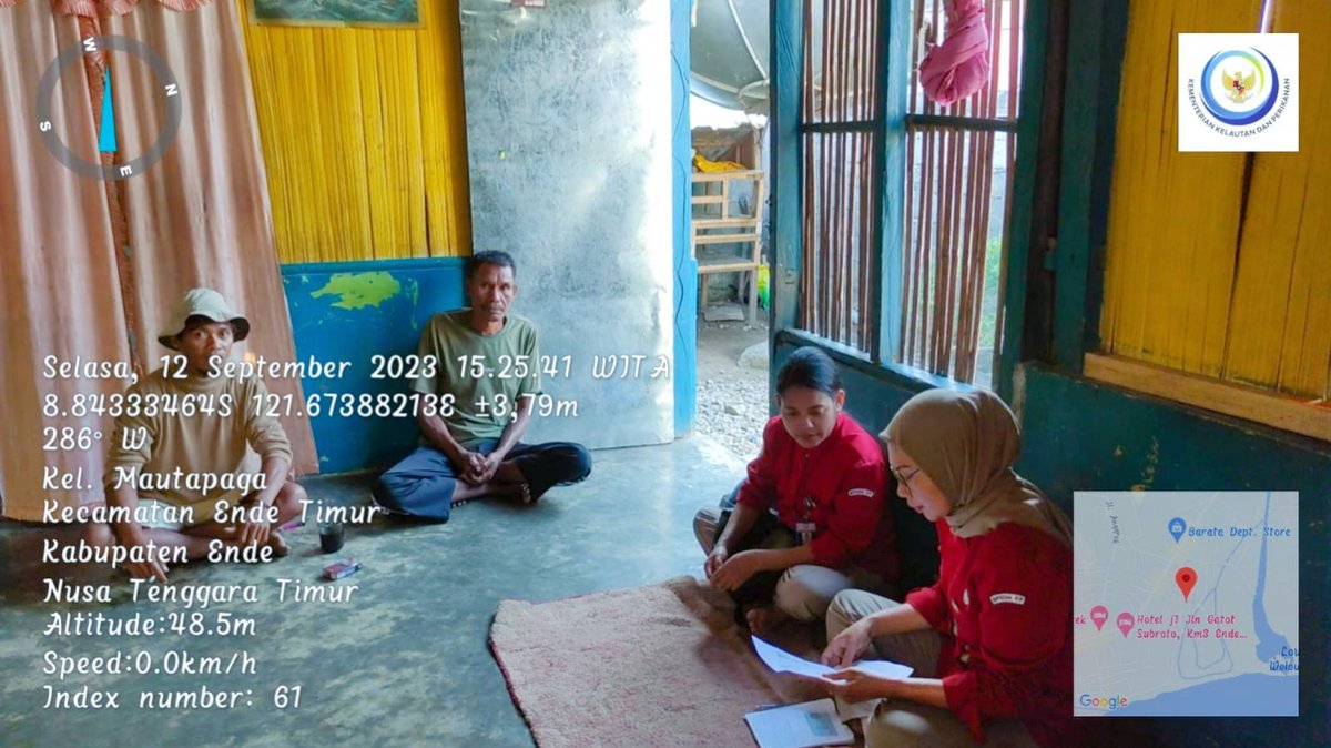 riatnichen's tweet photo. Selasa(12/08/2023) Riatni A.H. Husen, Luhkan Kab. Ende melakukan pembentukan dan penumbuhan kelompok yaitu KUB Tuna Jaya di Kel. Mautapaga, Kec. Ende Timur
#GiatLuhkanSatminkalGONDOL #Ende
@bppsdm_kp @puslatluhkp @bppsdm_gondol @lapregiwati https://t.co/CXdHj4A1Be