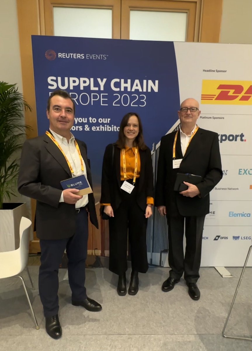 Here are some highlights from the Blume team's participation at the Supply Chain Europe 2023 by <a href="/reutersevents/">Reuters Events</a>. If you were part of #SCEU23, we hope you had the opportunity to engage with us on our cutting-edge technology innovations in supply chain #visibility &amp; #orchestration