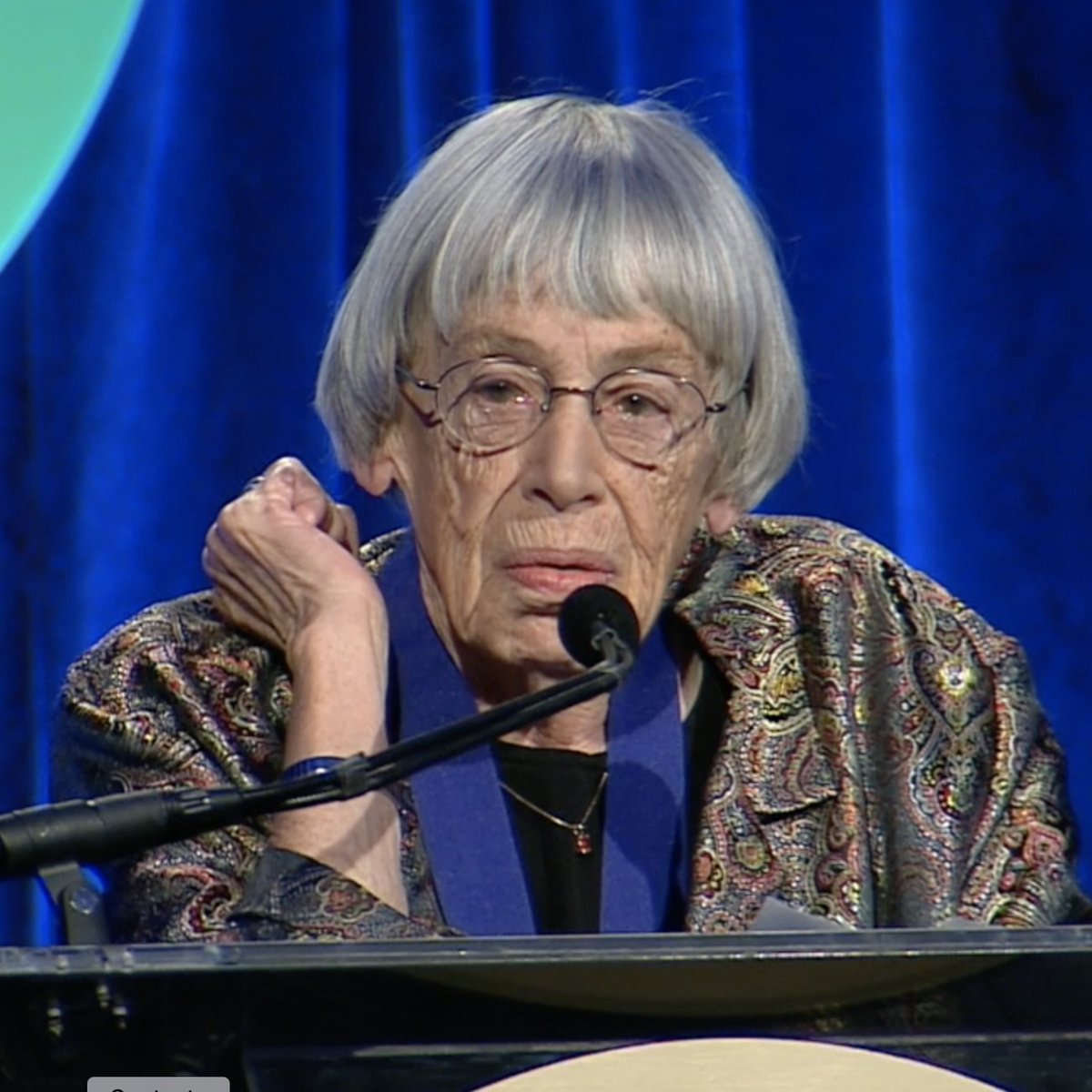 Fact: We wanted to call it 'The Ursula K. Le Guin Realists of a Larger Reality Prize for Fiction' but that was just too much of a mouthful. But those words are the spirit behind the Prize. The event to announce this year's winner is at 5:30 pm (PDT) today: crowdcast.io/c/leguinprize2…