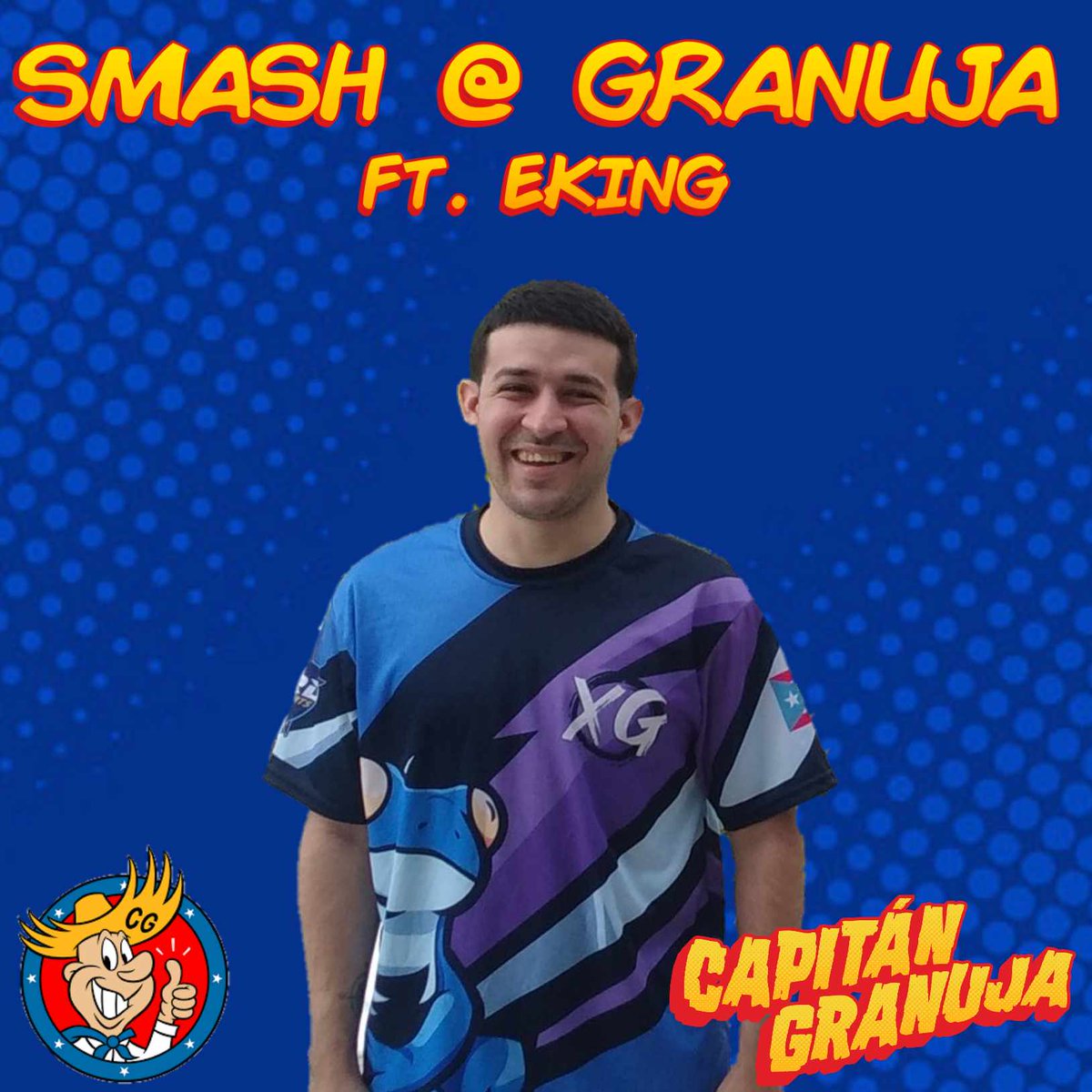 BlenderPR's tweet photo. Smash @ Granuja will feature our 2 best players, @EKING2626 and @TamaAlter ! You don't wanna miss it!
We have a $120 pot bonus thanks to @Xentric_Gaming, Granuja Comics, @average_l0ser and @ValorGamingOrg!
Thanks to @ricc214 for the flyers!
Link:
https://t.co/uv4BjMjbaJ https://t.co/pSm3JePUmM