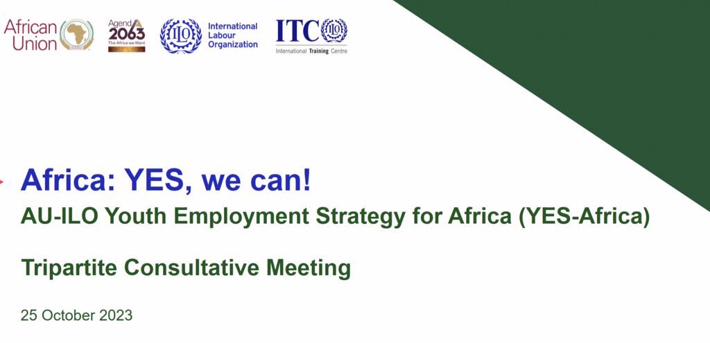 _MbokaziSabelo's tweet photo. I moderated the virtual consultation mtg for the @_AfricanUnion - @ILOYouth Youth Employment Strategy for Africa #YES-#Africa! The Hon. Minister for Employment&amp;Labour Relations of the Republic of Ghana🇬🇭 #IgnatiusBaffourAwuah, officially opened the 2️⃣day mtg. 
📅25-26 Oct! https://t.co/ByZslveX6d