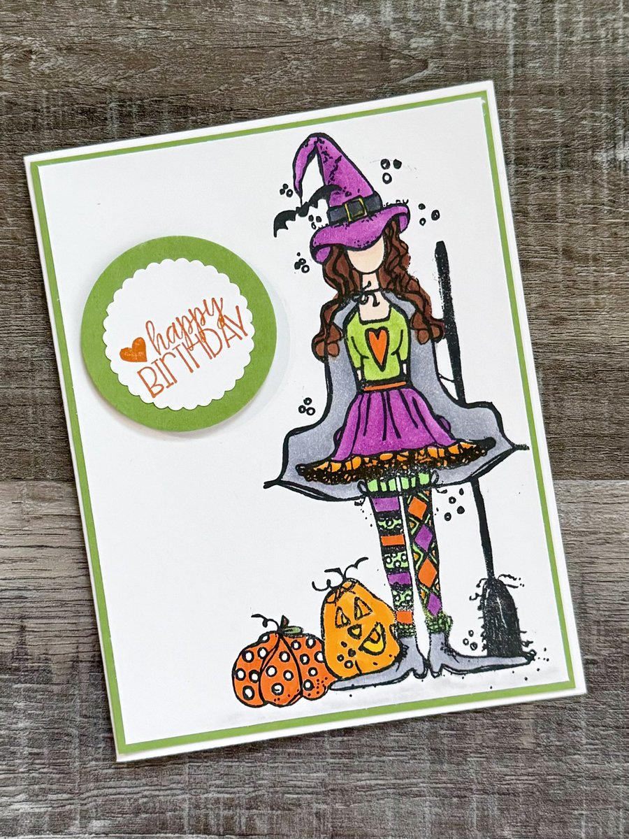 A fun card for an October birthday! 🎃 Details for the Happy Halloween Birthday card are in my blog post. 
#creatingme #unitystampco #cardmaking #cardmakingideas #halloween #halloweencards #handmadecards #rubberstamping #papercrafts #makeityourself

creatingme.net/2023/10/25/hal…