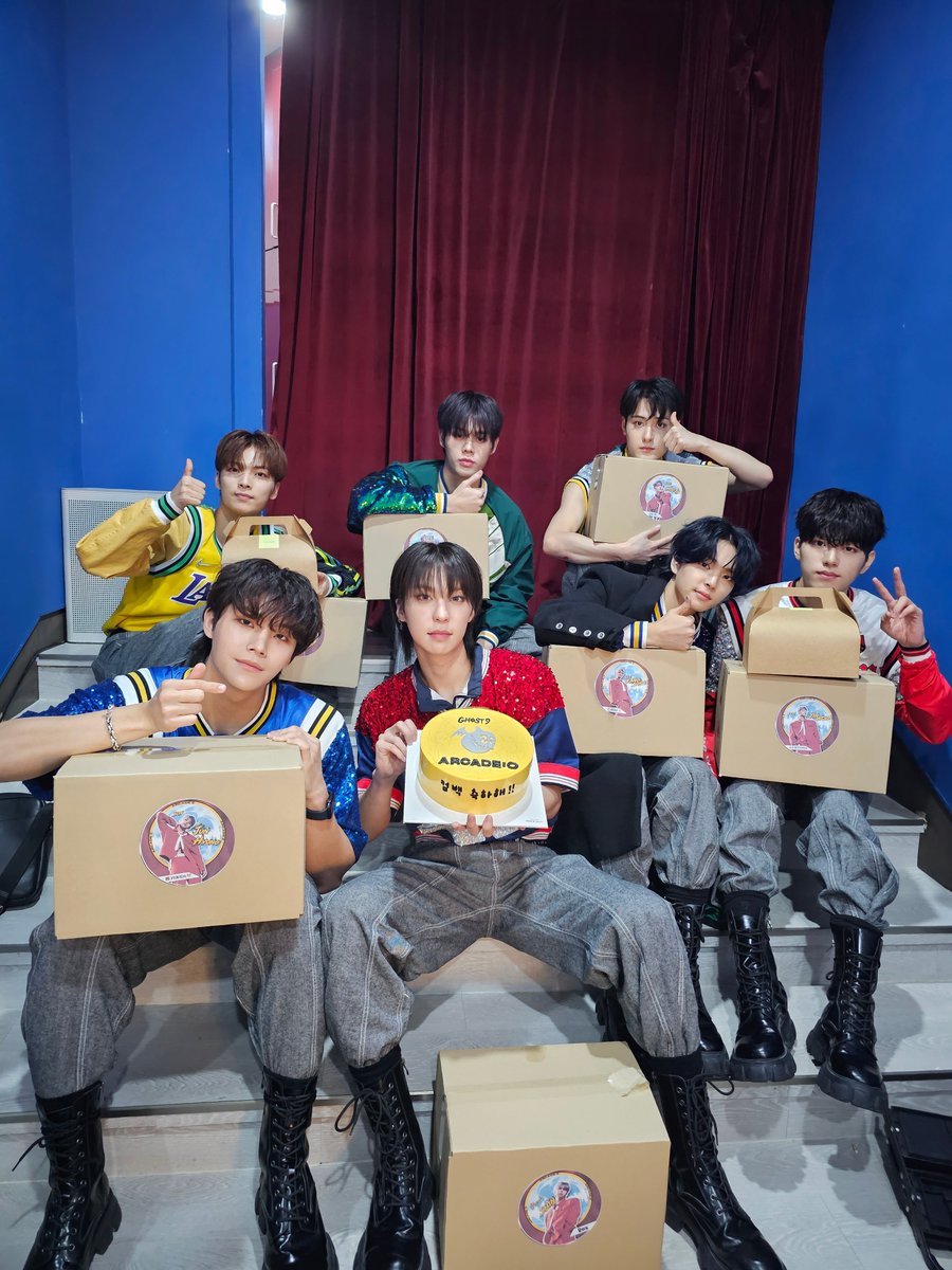 GHOST9OFFICIAL's tweet photo. [📸]

💥⌁ 2023.10.25
💥⌁ Comeback Showcase 

#GHOST9 #고스트나인 
#RUCKUS #ARCADE #ARCADE_O https://t.co/6TZxEaJ8h9