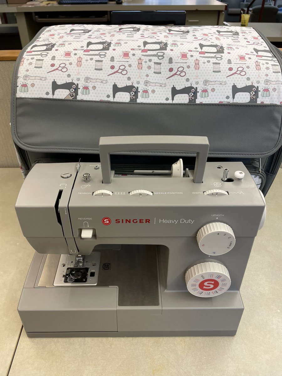STUDENTS! That Halloween costume isn't going to make itself! Our sewing machine is waiting to help you with your holiday creative projects! Check it out with your Panther Card at our Tech Checkout desk on the 4000 level. @eiu @eiustudents @eiustudentlife @eiuphc