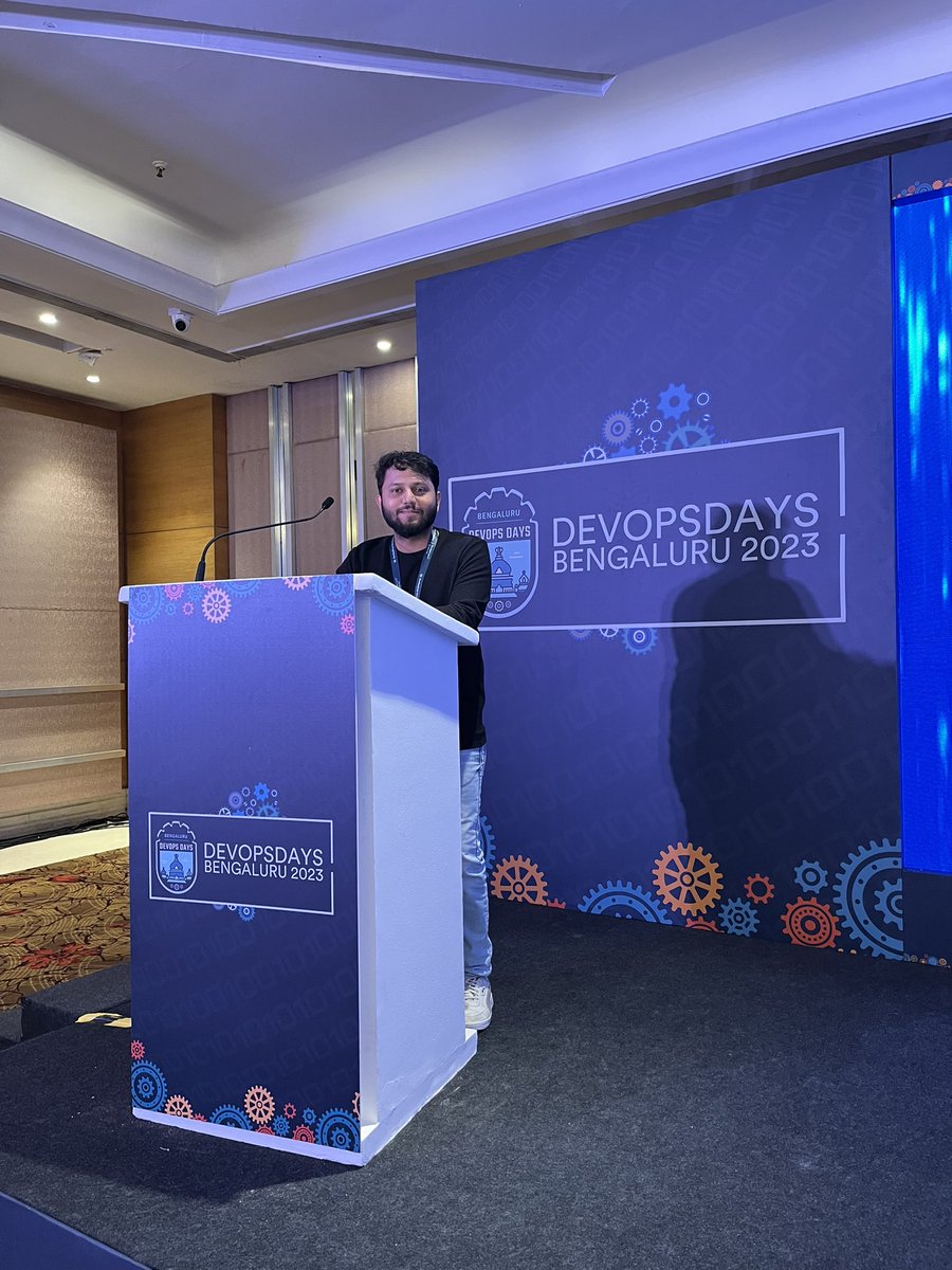 DotSlashMohite's tweet image. Hey,

It was great experience to present a Lightning talk on Migration Journey at @devopsdays_blr 2023 along with @NikhilPatne5.

#devopsdaysbengaluru #devopsdays #devops #cloudops #publicspeaking #migration