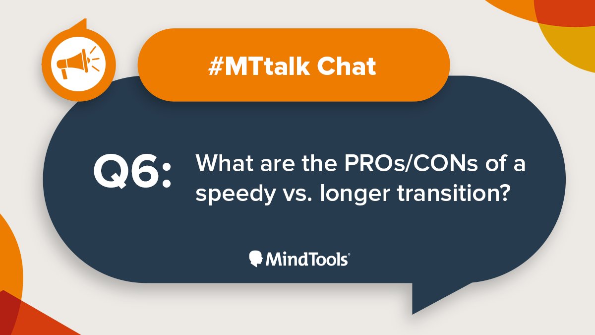 Mind Tools on X: Q6 What are the PROs/CONs of a speedy vs. longer