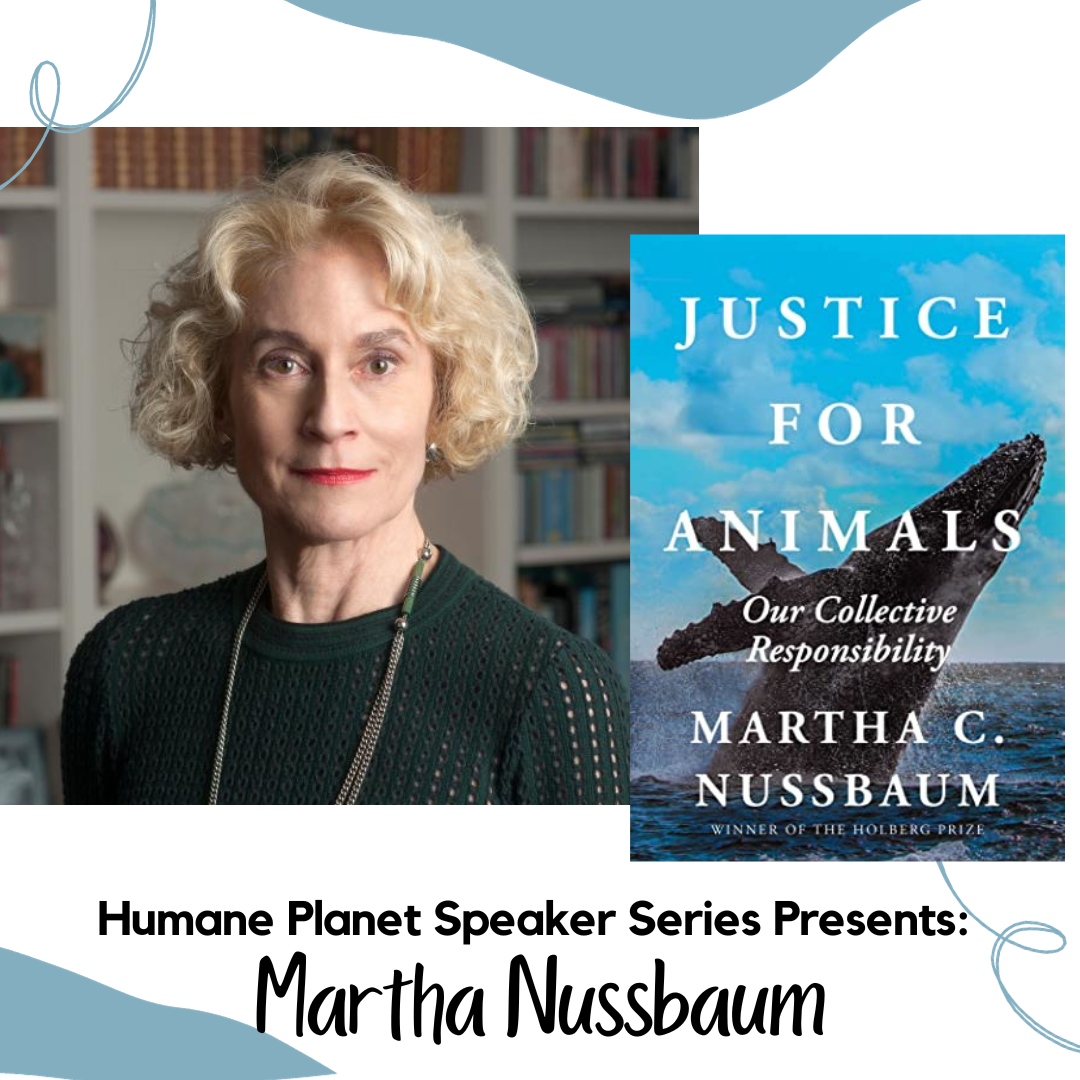 PAHS's tweet photo. 📣JOIN US TODAY AT NOON! A free virtual event featuring Martha Nussbaum’s groundbreaking theories on animal rights, ethics, and law. 
https://t.co/KPDd2MNC7C

Brought to you in partnership with Palo Alto Humane, Sweet Farm, and ZOOM Marketing. https://t.co/4ed31OSfNM