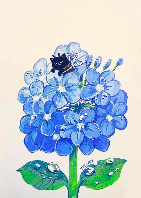 im obsessed with painting droplets