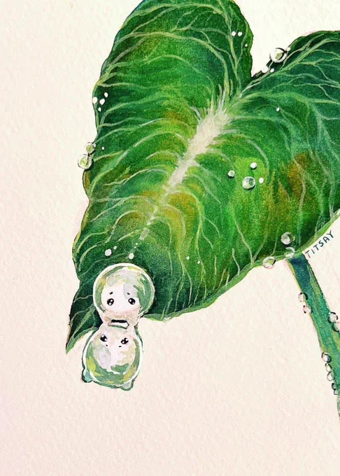 im obsessed with painting droplets