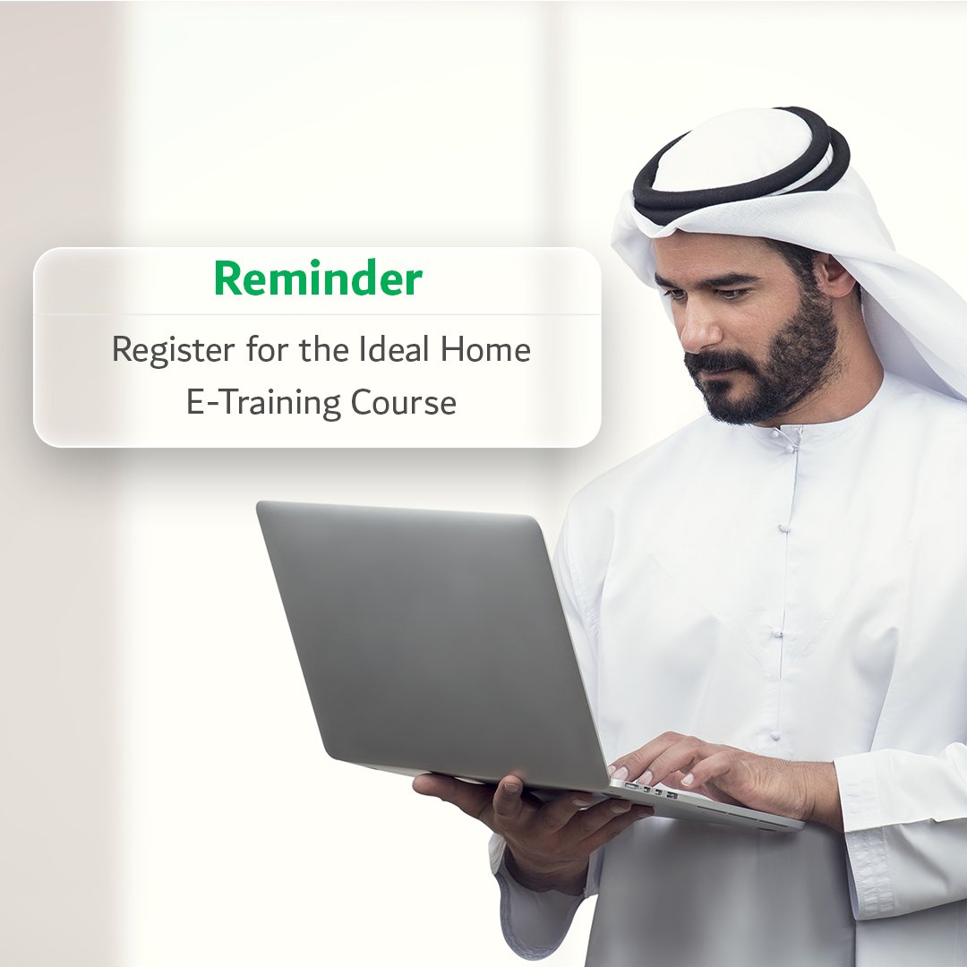 DEWAOfficial's tweet photo. This is your chance to transform your home into an ideal and sustainable one! Register for the Ideal Home e-training course on DEWAβs website:
https://t.co/FPD9e3TXyf
#DEWA #IdealHome https://t.co/rnFFEmT37W