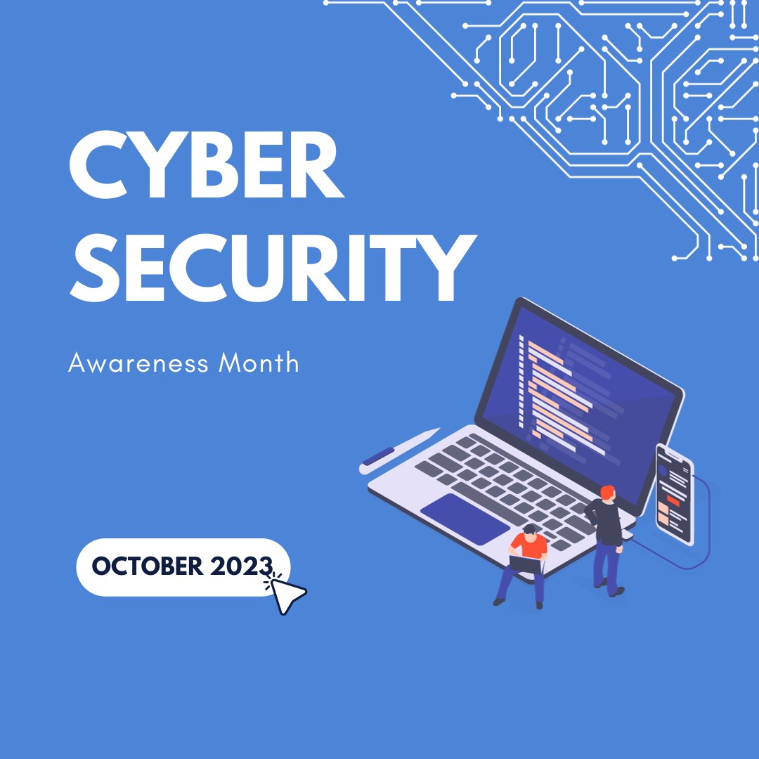 gvsucomputing's tweet image. Did you know that October is Cybersecurity Awareness Month? Each October, companies across the nation focus on teaching the importance of cybersecurity! #gvsu #pcec
