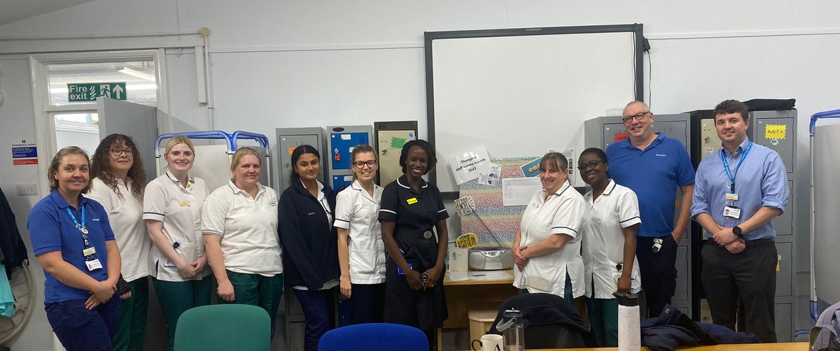 It was really great meeting with the AHP team today and seeing their survey station #everyvoicecounts Big shout out to the whole team for  their enthusiasm and dedication to driving excellence in patient care @nghAHP
