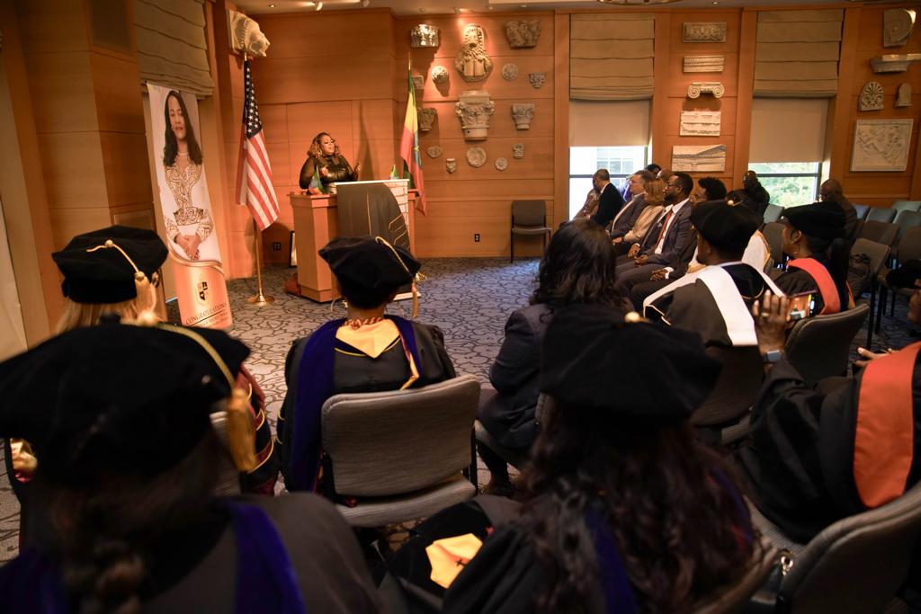 AdanechAbiebie's tweet photo. I would like to thank the  #TrinityInternationalUniversity of Ambassadors for the Honorary Doctorates Degree and state of Georgia for the Honorary citizenship of Georgia bestowed upon me. https://t.co/ogfuChA7tK